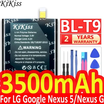 3500 мАч Батарея BL-T9 для LG Google Для Nexus 5/G E980 D820 D821 Megalodon D8 BL T9